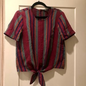 Madewell Striped Blouse